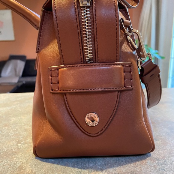 Tod's leather D-styling mini bowling tote - Picture 6 of 13
